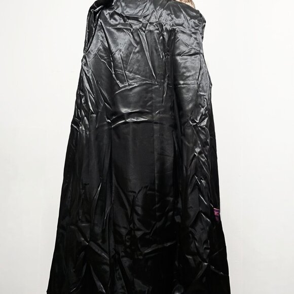 New Real Semi-Sheared Cross MINK Fur Coat Jacket Stroller Beige Golden Palamino - Picture 7 of 7